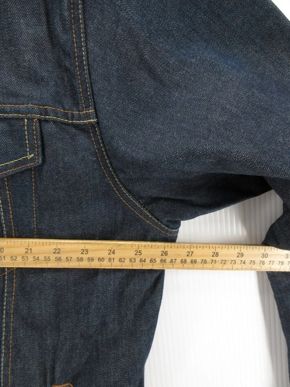 VINTAGE Levis Jacket XXL Standard Trucker Denim Button Up Y2K NWT *